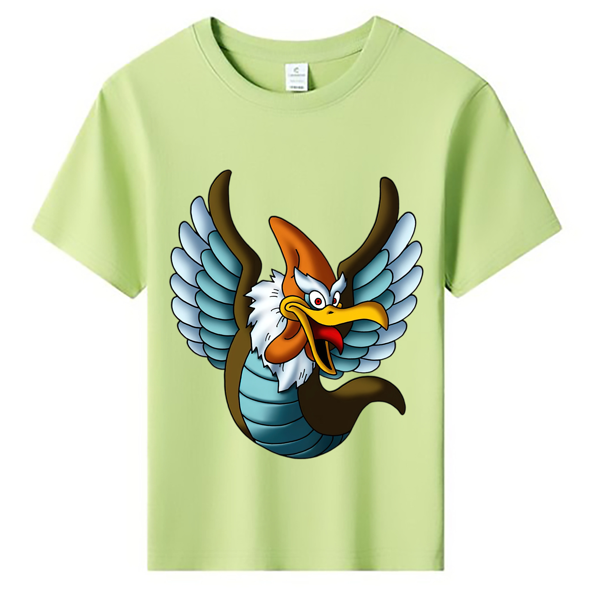 （画像用） ドラゴンクエスト Doragon Kuesuto Dragon Quest 綿100％キッズTシャツ（フロントプリント）